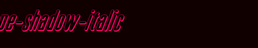 Sister-Europe-Shadow-Italic.ttf是一款不错的英文字体下载