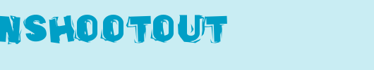 SixGunShootout.ttf是一款不错的英文字体下载