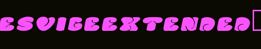 SixtiesVibeExtended-Oblique.ttf是一款不错的英文字体下载