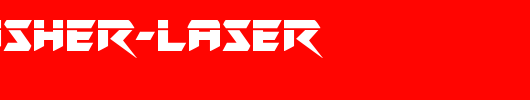 Skirmisher-Laser.ttf是一款不错的英文字体下载