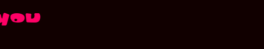 Skooz-you.ttf是一款不错的英文字体下载