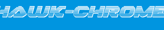 Skyhawk-Chrome-Italic.ttf是一款不错的英文字体下载