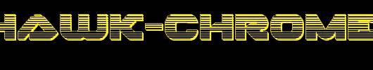 Skyhawk-Chrome.ttf是一款不错的英文字体下载