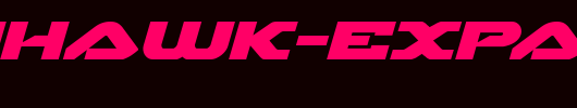 Skyhawk-Expanded-Italic.ttf是一款不错的英文字体下载