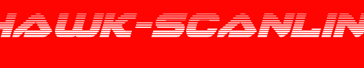 Skyhawk-Scanlines-Italic.ttf是一款不错的英文字体下载