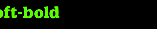 Slabsoft-Bold.ttf是一款不错的英文字体下载