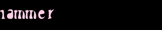 SledgeHammer.ttf是一款不错的英文字体下载