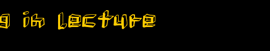 Sleeping-in-Lecture.ttf是一款不错的英文字体下载