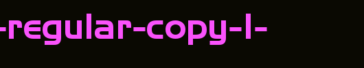 Slicker-Regular-copy-1-.ttf是一款不错的英文字体下载
