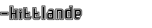 Slidfis-kittlande.ttf是一款不错的英文字体下载