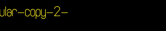 Smiley-Regular-copy-2-.ttf是一款不错的英文字体下载