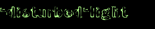 Smoke-Disturbed-Light.ttf是一款不错的英文字体下载