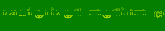 Smoke-Rasterized-Medium-copy-1-.ttf是一款不错的英文字体下载