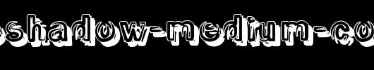SmokeShadow-Medium-copy-1-.ttf是一款不错的英文字体下载