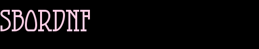SmorgasbordNF.ttf是一款不错的英文字体下载