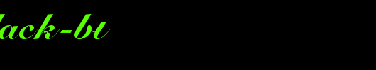 Snell-Black-BT.ttf是一款不错的英文字体下载