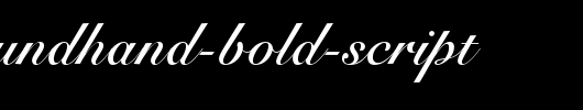 Snell-Roundhand-Bold-Script.ttf是一款不错的英文字体下载