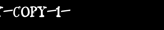 Snidely-copy-1-.ttf是一款不错的英文字体下载