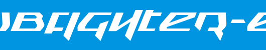 Snubfighter-Expanded-Italic.ttf是一款不错的英文字体下载