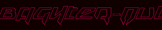 Snubfighter-Outline-Italic.ttf是一款不错的英文字体下载