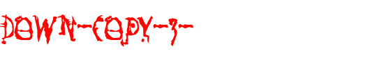 So-Run-Down-copy-3-.ttf是一款不错的英文字体下载