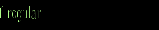 SoberbaSerif-Regular.ttf是一款不错的英文字体下载