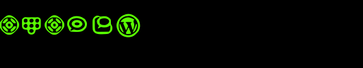 Social-Media-Icons-Bold.ttf是一款不错的英文字体下载