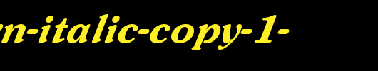 Sojourn-Italic-copy-1-.ttf是一款不错的英文字体下载