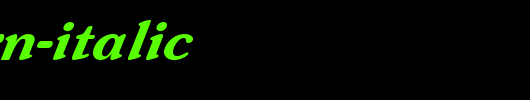 Sojourn-Italic.ttf是一款不错的英文字体下载