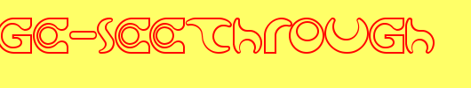 Solange-seethrough.ttf是一款不错的英文字体下载