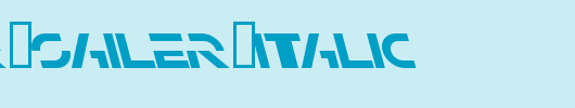 Solar-Sailer-Italic.ttf是一款不错的英文字体下载
