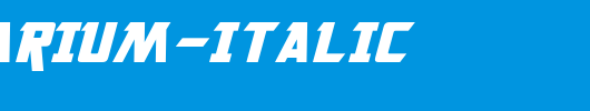 Solitarium-Italic.ttf是一款不错的英文字体下载