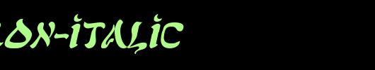 Solomon-Italic.ttf是一款不错的英文字体下载