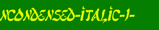 SolomonCondensed-Italic-1-.ttf是一款不错的英文字体下载