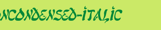 SolomonCondensed-Italic.ttf是一款不错的英文字体下载