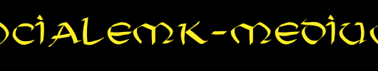 SoluncialeMK-Medium.ttf是一款不错的英文字体下载