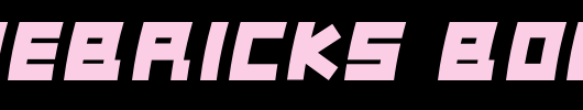SomeBricks-Bold.ttf是一款不错的英文字体下载