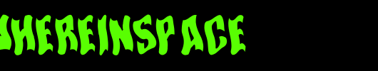 SomewhereInSpace.ttf是一款不错的英文字体下载