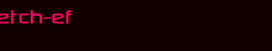 Sony-Sketch-EF.ttf是一款不错的英文字体下载