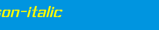 Sorenson-Italic.ttf是一款不错的英文字体下载