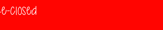 Sorry...-We-re-Closed.ttf是一款不错的英文字体下载
