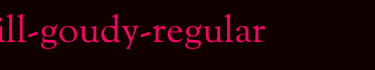 Sorts-Mill-Goudy-Regular.ttf是一款不错的英文字体下载