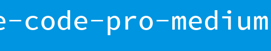 Source-Code-Pro-Medium.ttf是一款不错的英文字体下载