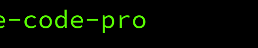 Source-Code-Pro.ttf是一款不错的英文字体下载
