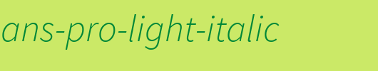 Source-Sans-Pro-Light-Italic.ttf是一款不错的英文字体下载