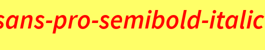 Source-Sans-Pro-Semibold-Italic.ttf是一款不错的英文字体下载