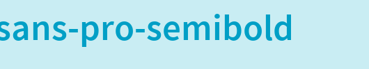 Source-Sans-Pro-Semibold.ttf是一款不错的英文字体下载