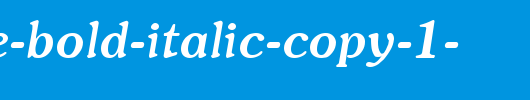 Soutane-Bold-Italic-copy-1-.ttf是一款不错的英文字体下载
