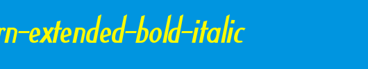 Southwestern-Extended-Bold-Italic.ttf是一款不错的英文字体下载