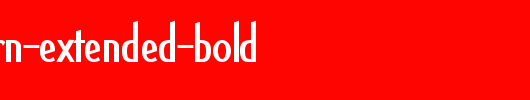 Southwestern-Extended-Bold.ttf是一款不错的英文字体下载